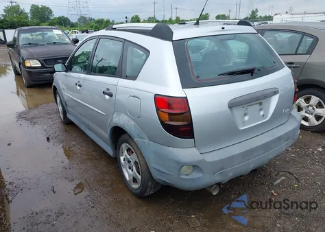 2006 Pontiac Vibe из США, поврежденный, VIN 5Y2SL65846Z428580